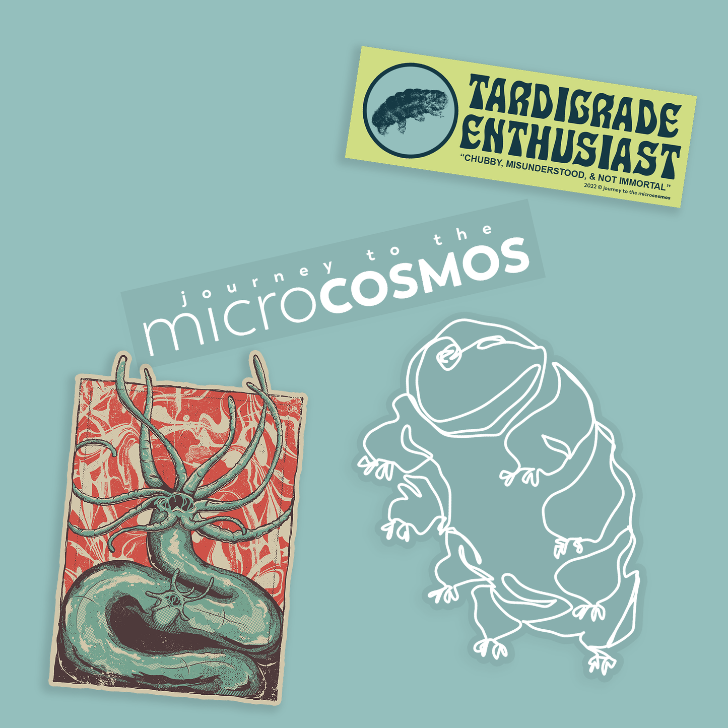 The Microcosmos Sticker Pack